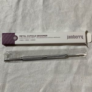 NWT Jamberry Metal Cuticle Groomer Dual-ended